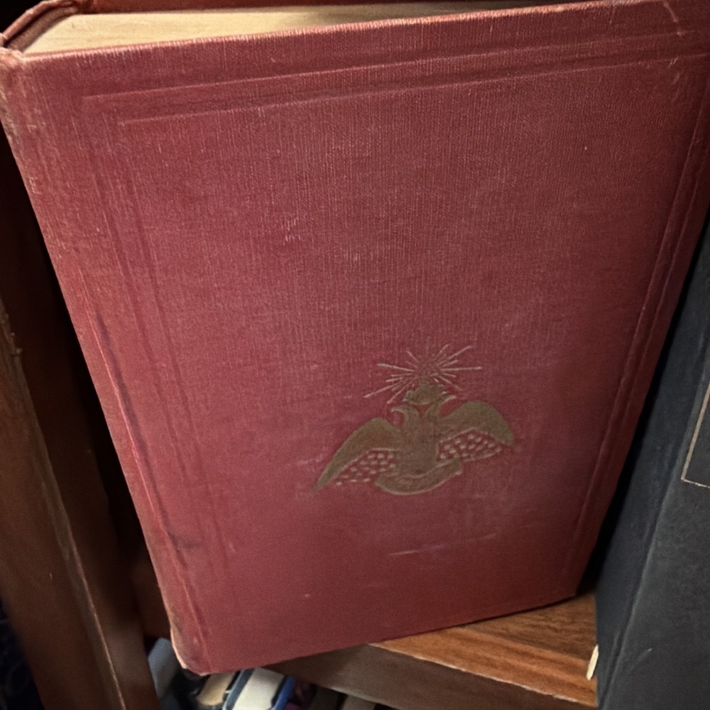 Morals and Dogma - Scottish Rite Freemasonry - Nelson C. Bledsoe 1946 Ed VG+ HC